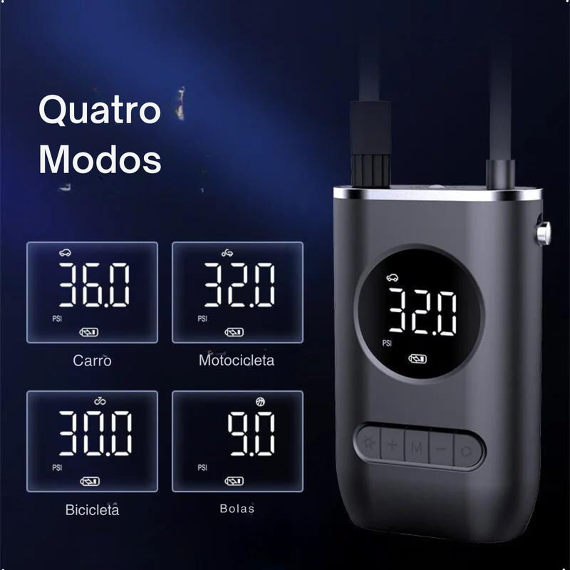 Compressor de ar portátil