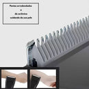 Aparador Masculino Premium – tecnologia de lâmina de cerâmica substituível, 100% à prova d’água, recarregável