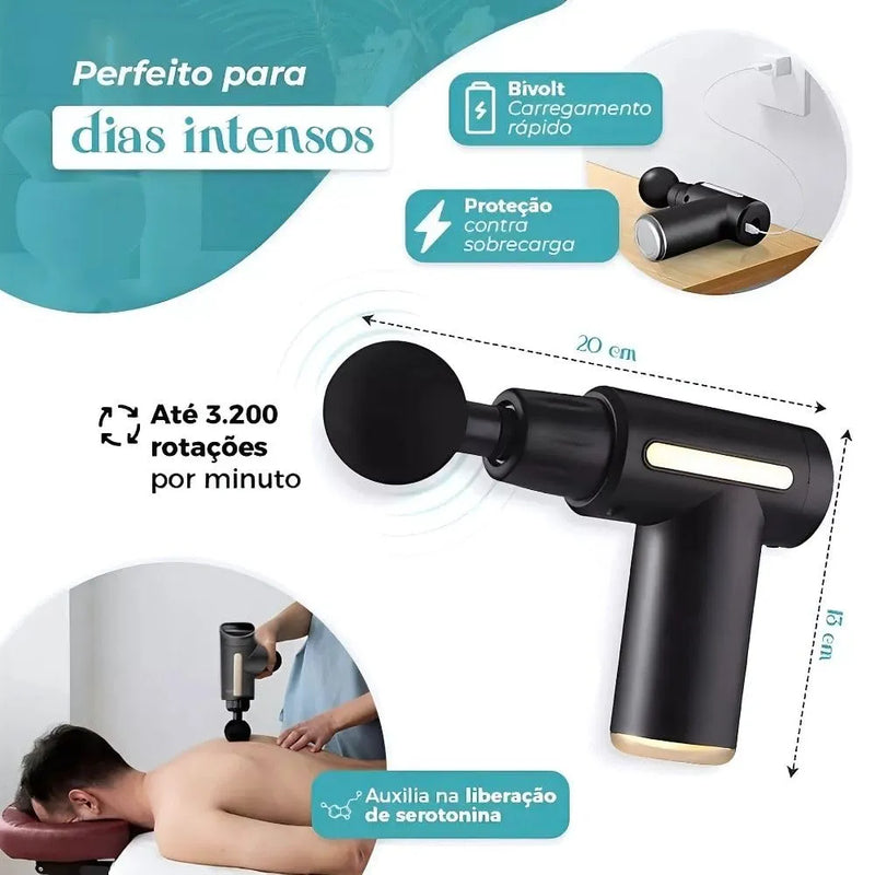Massageador muscular profissional